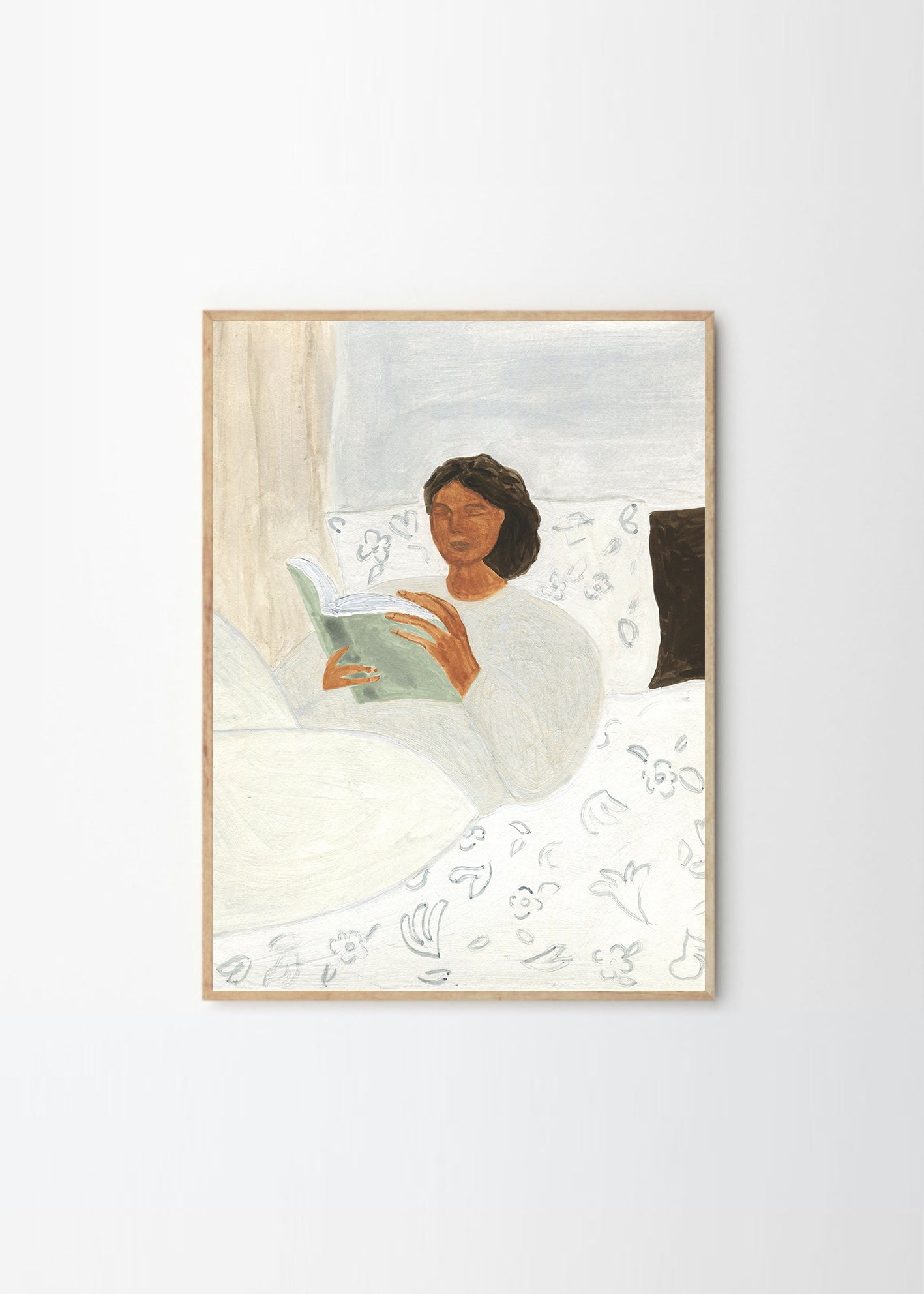 Plagát Morning Read by Isabelle Vandeplassche