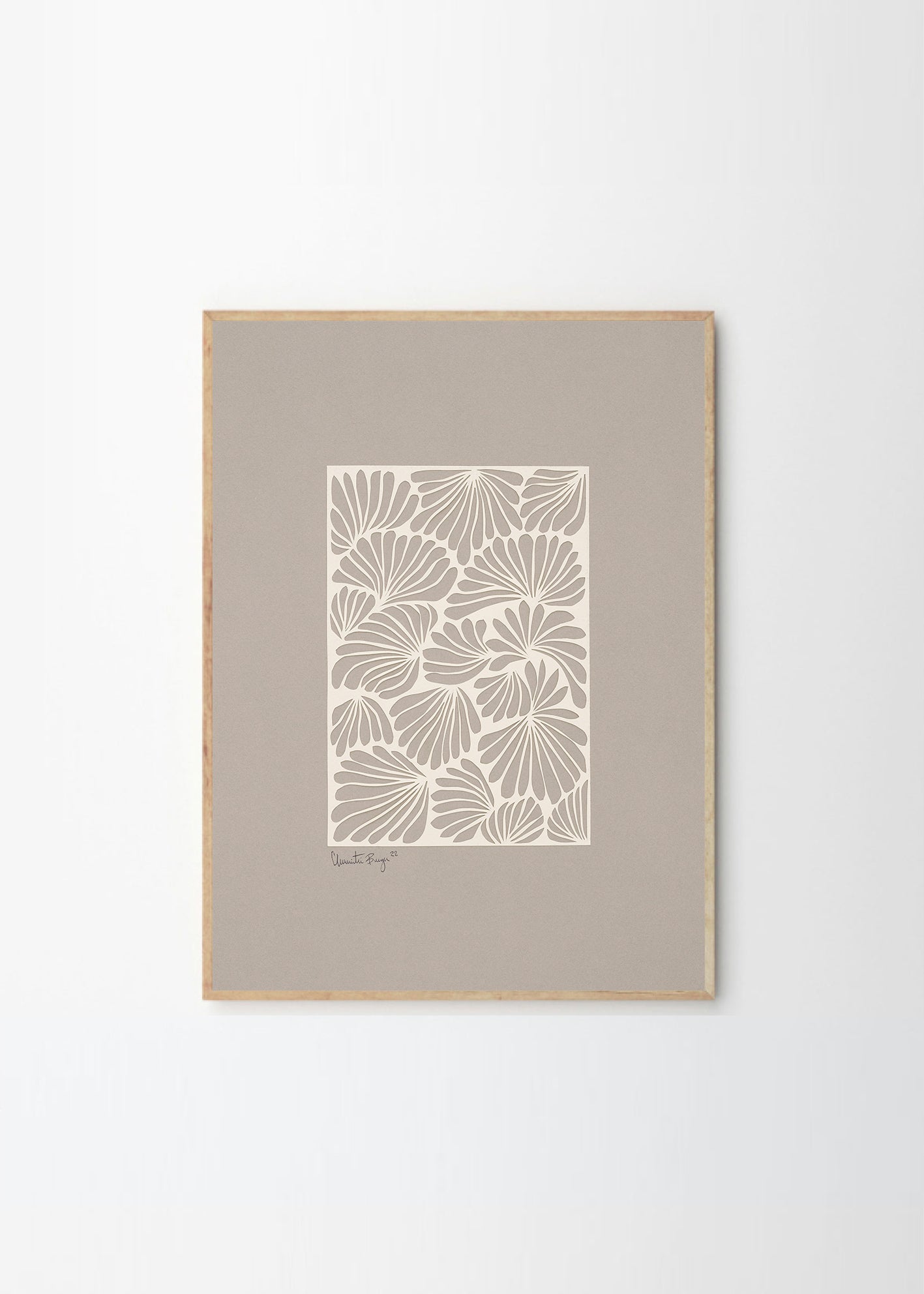 Plagát Flowers No. 01 by Little Detroit