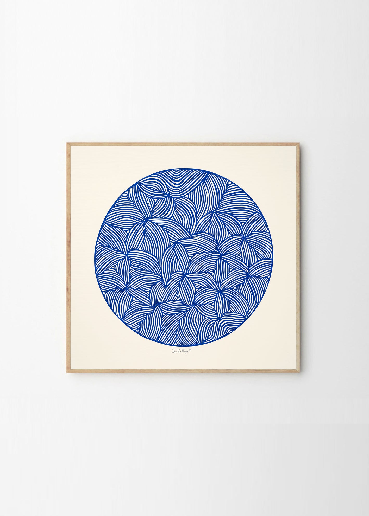 Plagát Moon No. 02 by Little Detroit