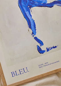 Plagát Bleu by Lucrecia Rey Caro
