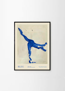 Plagát Bleu by Lucrecia Rey Caro