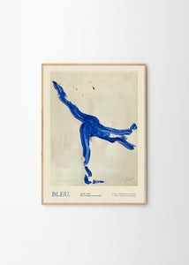 Plagát Bleu by Lucrecia Rey Caro