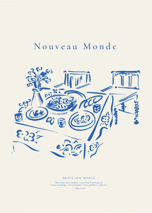 Plagát Nouveau Monde by Lucrecia Rey Caro