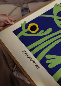 Plagát Yellow Anemones by Madelen Möllard