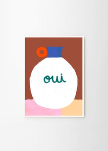 Plagát Vase Oui by Matías Larrain