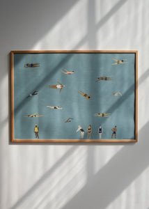 Plagát Swimmers by Fine Little Day