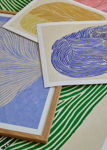 Plagát Yellow Reef by Rebecca Hein