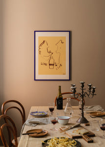 Plagát Wine Club by Ruby Hughes