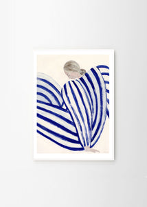 Plagát Blue Stripe At Concorde by Sofia Lind