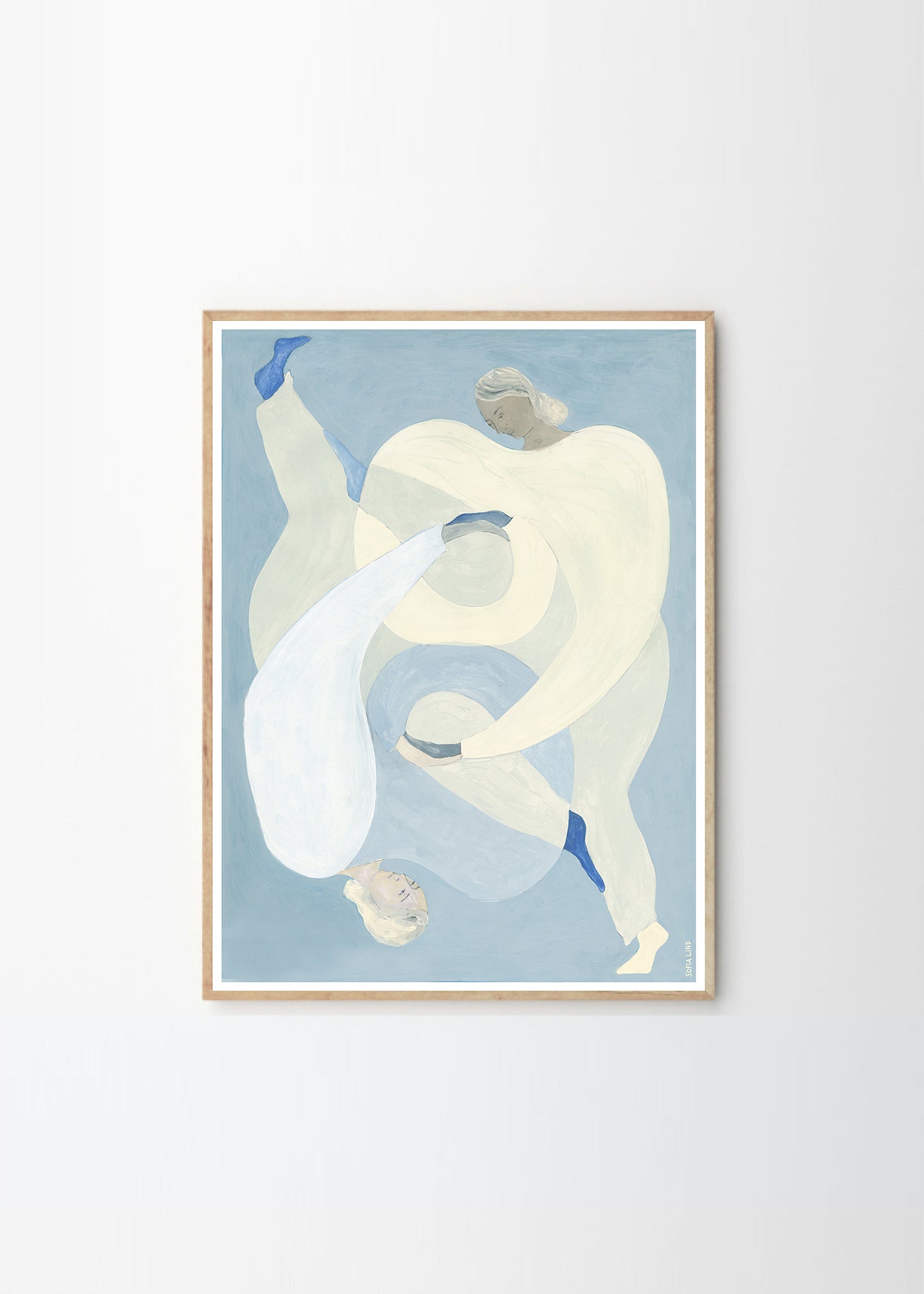Plagát Hold You Blue by Sofia Lind