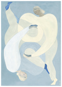 Plagát Hold You Blue by Sofia Lind